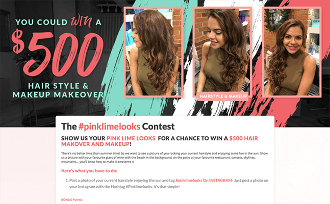 The photo contest pinklimevc